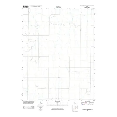 2009 Map of Mouth of Shaw Creek, 2009 Print