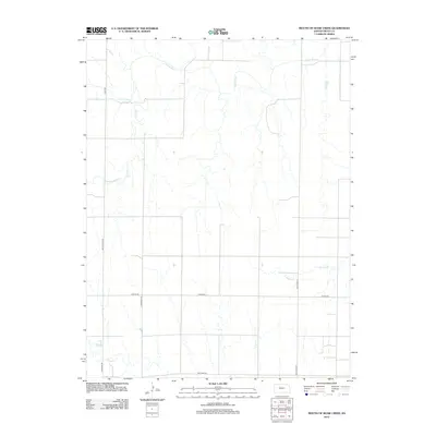 2012 Map of Mouth of Shaw Creek, 2012 Print