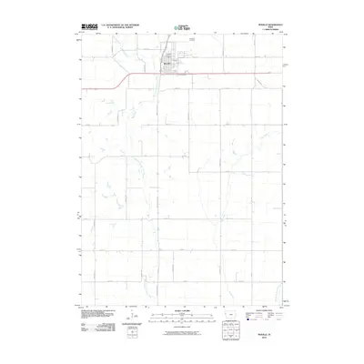 2010 Map of Moville, 2010 Print