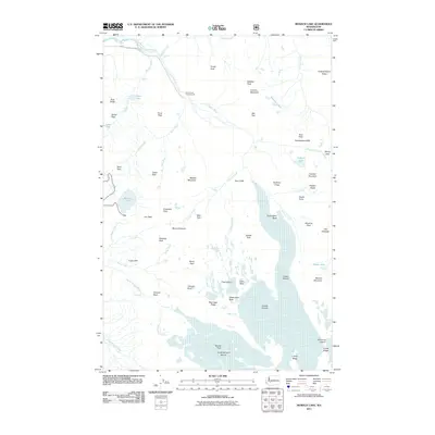 2011 Map of Mowich Lake, 2011 Print