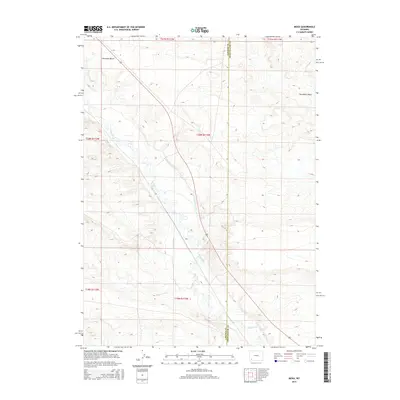 2015 Map of Moxa, 2015 Print