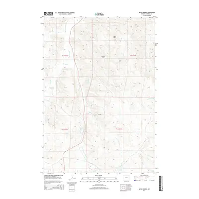 2015 Map of Moyer Springs, 2015 Print