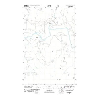 2011 Map of Moyie Springs, 2011 Print