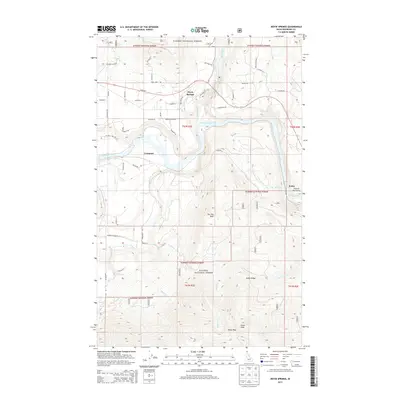 2013 Map of Moyie Springs, 2013 Print