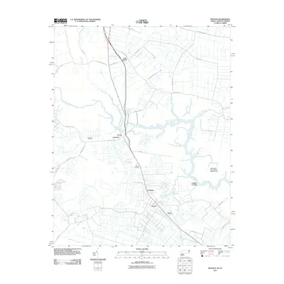 2011 Map of Moyock, 2011 Print
