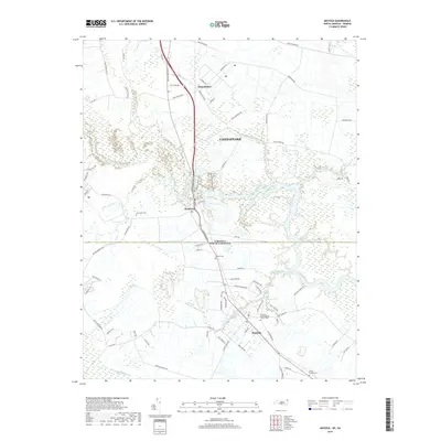 2019 Map of Moyock, 2019 Print