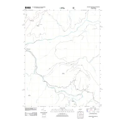2011 Map of Mozark Mountain, 2011 Print