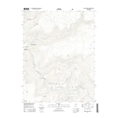 2014 Map of Mozark Mountain, 2014 Print