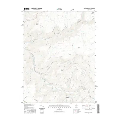 2016 Map of Mozark Mountain, 2016 Print