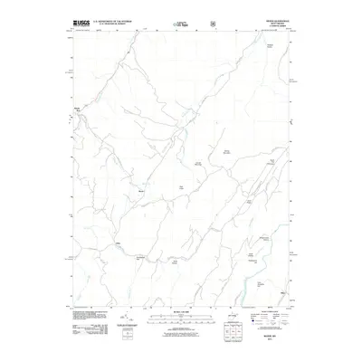 2011 Map of Mozer, 2011 Print
