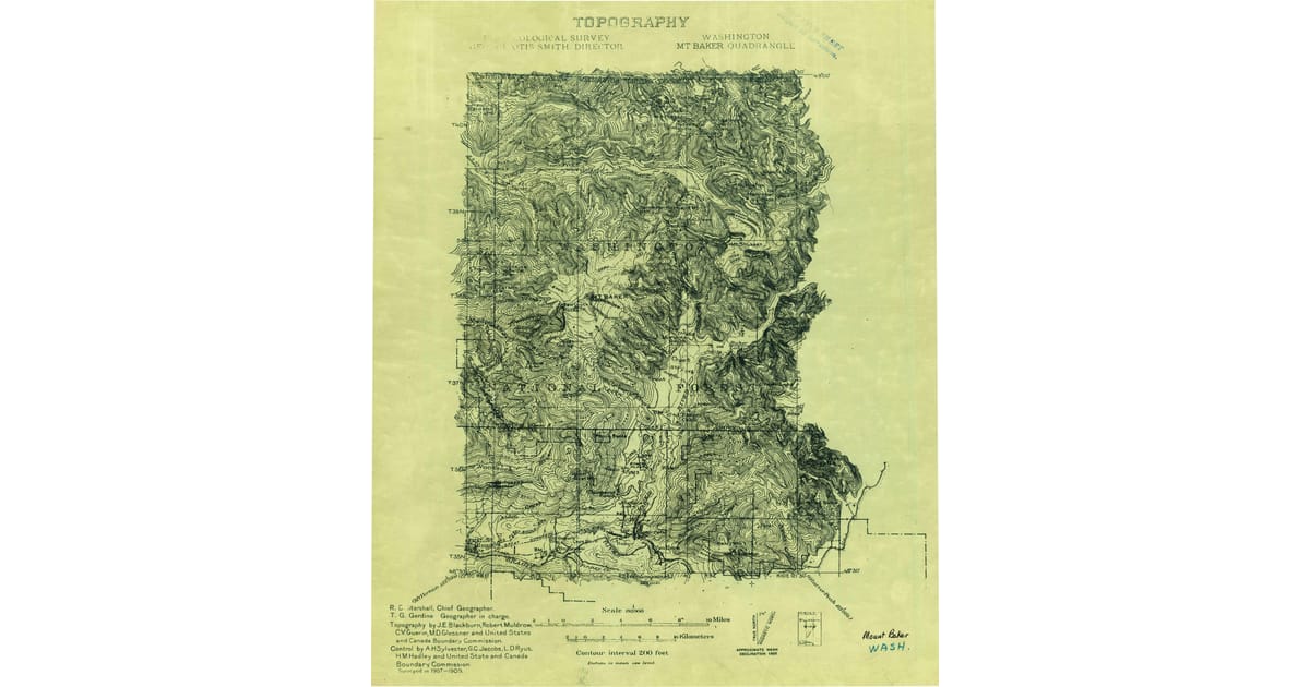 1900 1909 Maps of Birdsview WA - Mt Baker Whatcom County Wa Usgs Topo 1909 Og 1200x630 