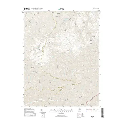 2014 Map of Mud, 2014 Print
