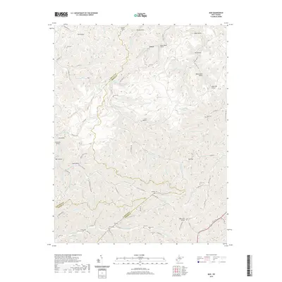2019 Map of Mud, 2019 Print