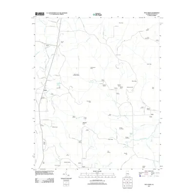 2011 Map of Mud Creek, 2011 Print