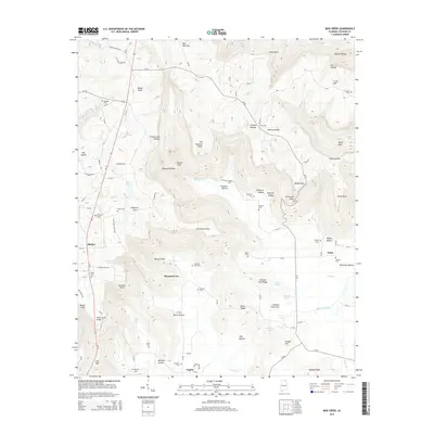 2014 Map of Mud Creek, 2014 Print