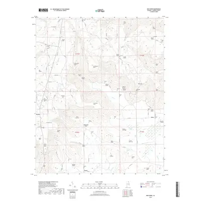 2018 Map of Mud Creek, 2018 Print