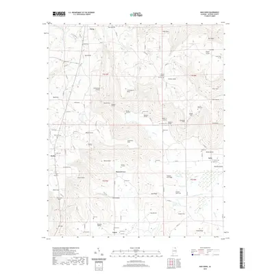 2020 Map of Mud Creek, 2020 Print