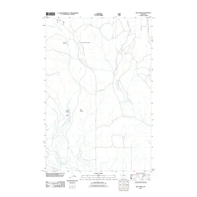 2011 Map of Mud Creek, 2011 Print