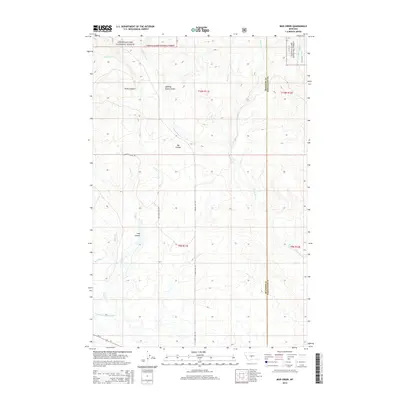 2014 Map of Mud Creek, 2014 Print