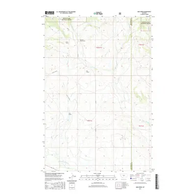 2017 Map of Mud Creek, 2017 Print