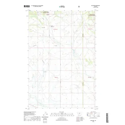 2020 Map of Mud Creek, 2020 Print