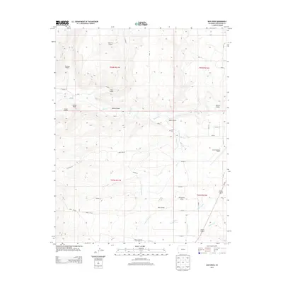 2013 Map of Mud Creek, 2013 Print