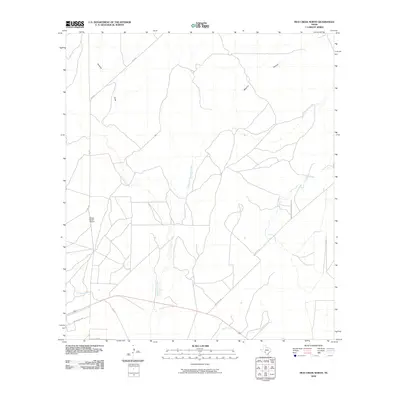 2010 Map of Mud Creek North, 2010 Print