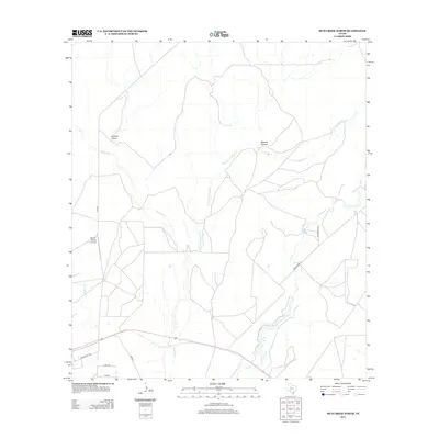2012 Map of Mud Creek North, 2012 Print