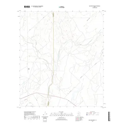 2019 Map of Mud Creek North, 2019 Print