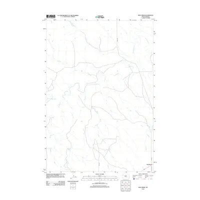 2012 Map of Mud Creek, 2012 Print