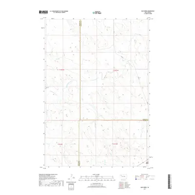 2017 Map of Mud Creek, 2017 Print