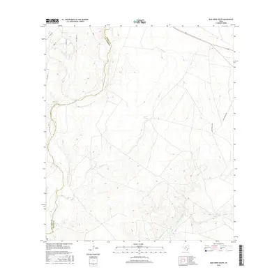 2016 Map of Mud Creek South, 2016 Print