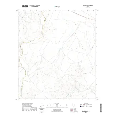 2019 Map of Mud Creek South, 2019 Print