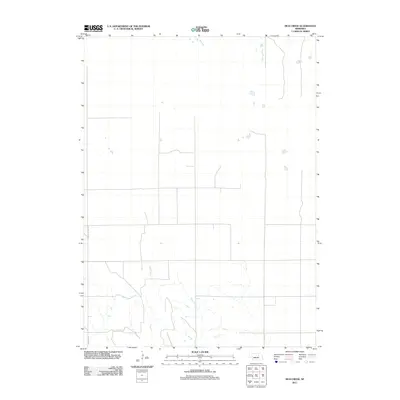 2011 Map of Mud Creek, 2011 Print