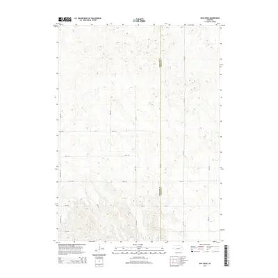 2014 Map of Mud Creek, 2014 Print