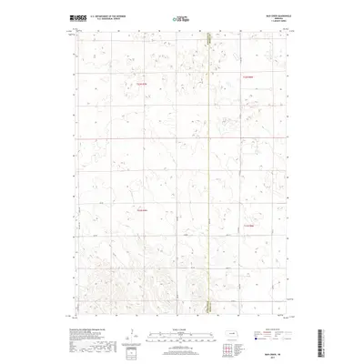 2017 Map of Mud Creek, 2017 Print