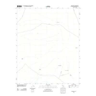 2012 Map of Mud Hills, 2012 Print