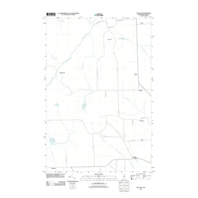 2011 Map of Mud Lake, 2011 Print