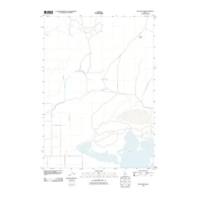 2010 Map of Mud Lake NW, 2010 Print