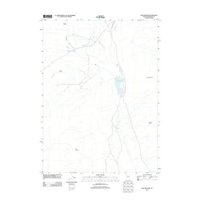 2011 Map of Mud Meadow, 2011 Print