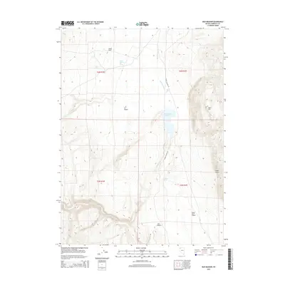 2015 Map of Mud Meadow, 2015 Print