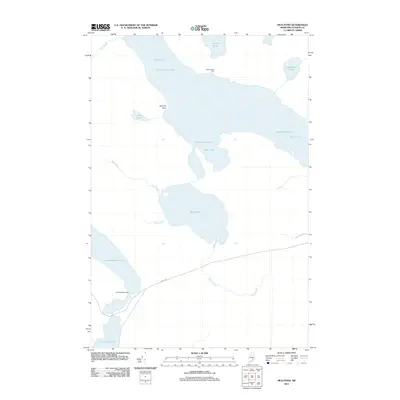2011 Map of Mud Pond, 2011 Print