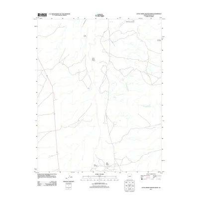 2011 Map of Mud Spring, 2011 Print