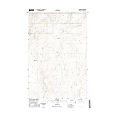 2017 Map of Mud Spring, 2017 Print