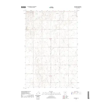 2020 Map of Mud Spring, 2020 Print
