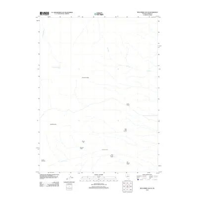 2012 Map of Mud Spring Gulch, 2012 Print