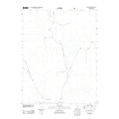 2012 Map of Mud Spring, 2012 Print