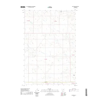 2020 Map of Mud Spring, 2020 Print