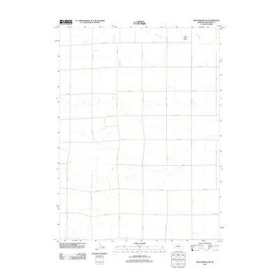 2011 Map of Mud Springs SW, 2011 Print