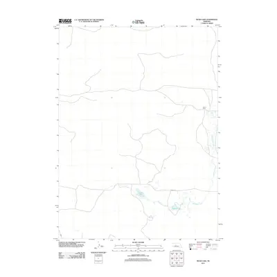 2011 Map of Mudd Lake, 2011 Print